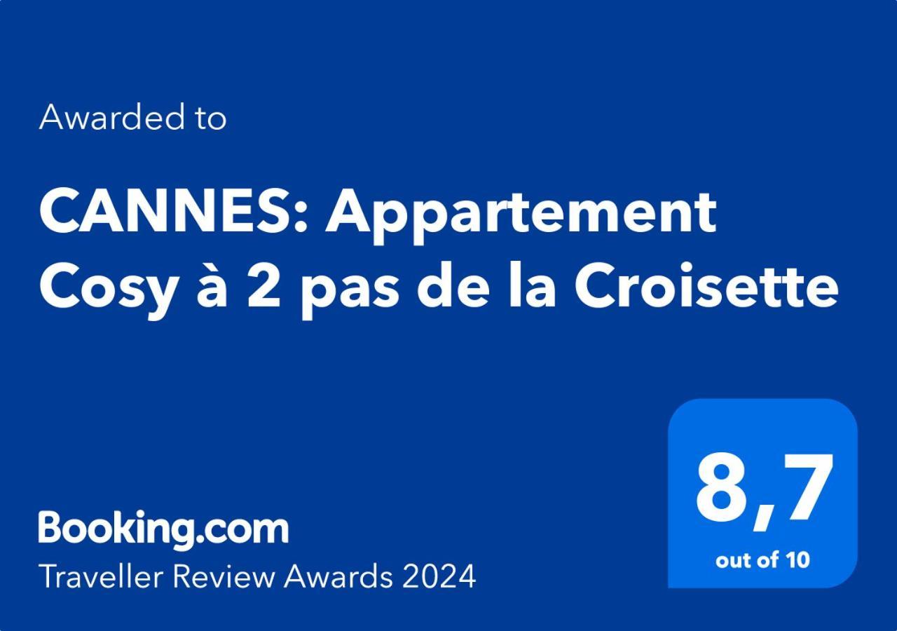Cannes: Appartement Cosy A 2 Pas De La Croisette Exterior photo